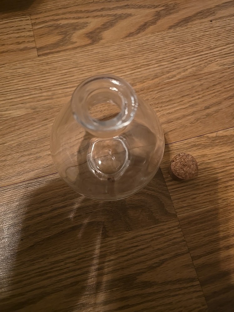 18 Small Bottles With Cork Stoppers