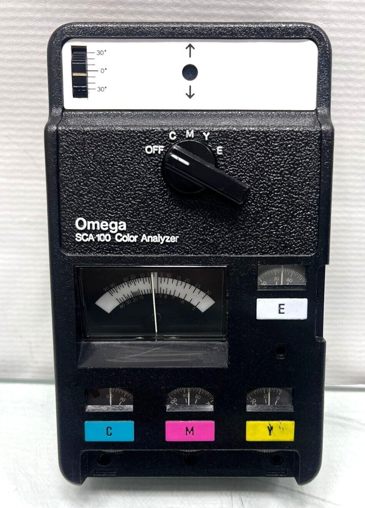Vintage Omega SCA-100 color analyzer
