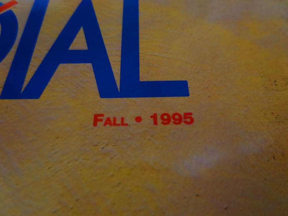 DR PEPPER CLOCK DIAL FALL 1995 MAGAZINE