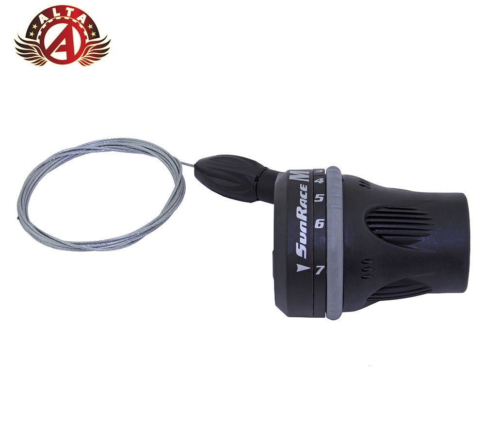 Right Shifter - 7 Speed Index W/Inner Wire Black