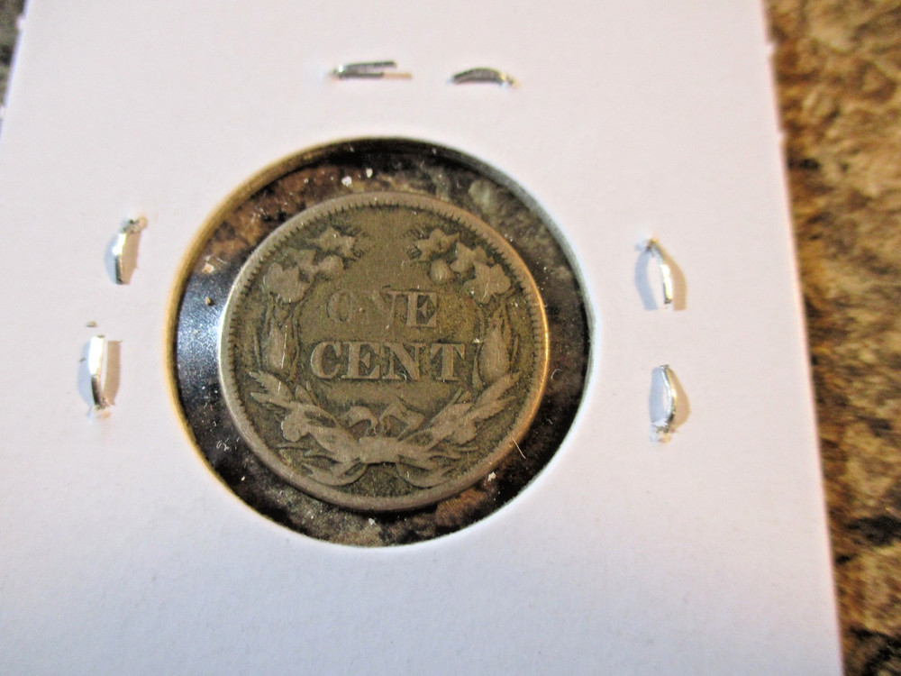 1858 FLYING EAGLE CENT FINE A78