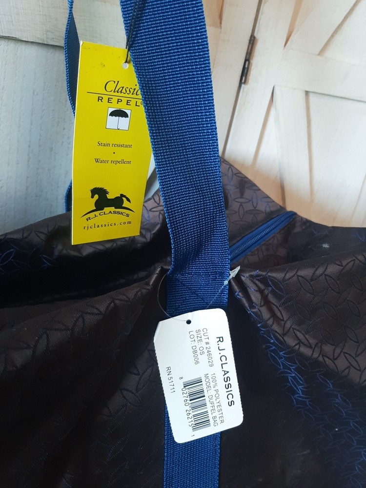 R.J. Classic Duffle Tote - Equestrian