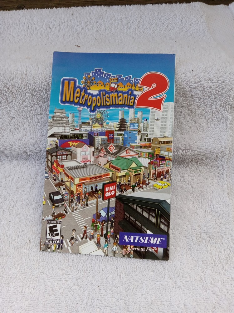 metropolismania ps2 Manual Only