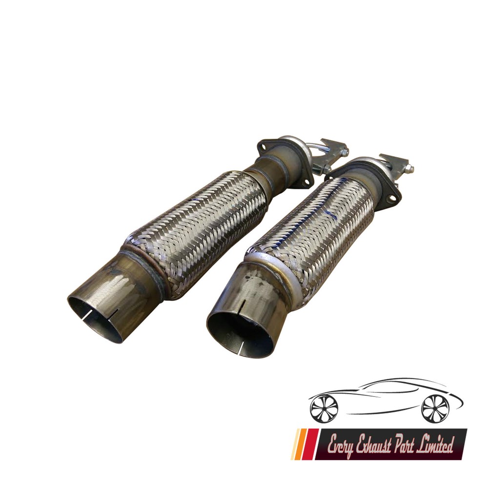 BMW 525 2.5D E39 1999-2003 Clamp On Exhaust Replacement Flex Flexi front Pipe