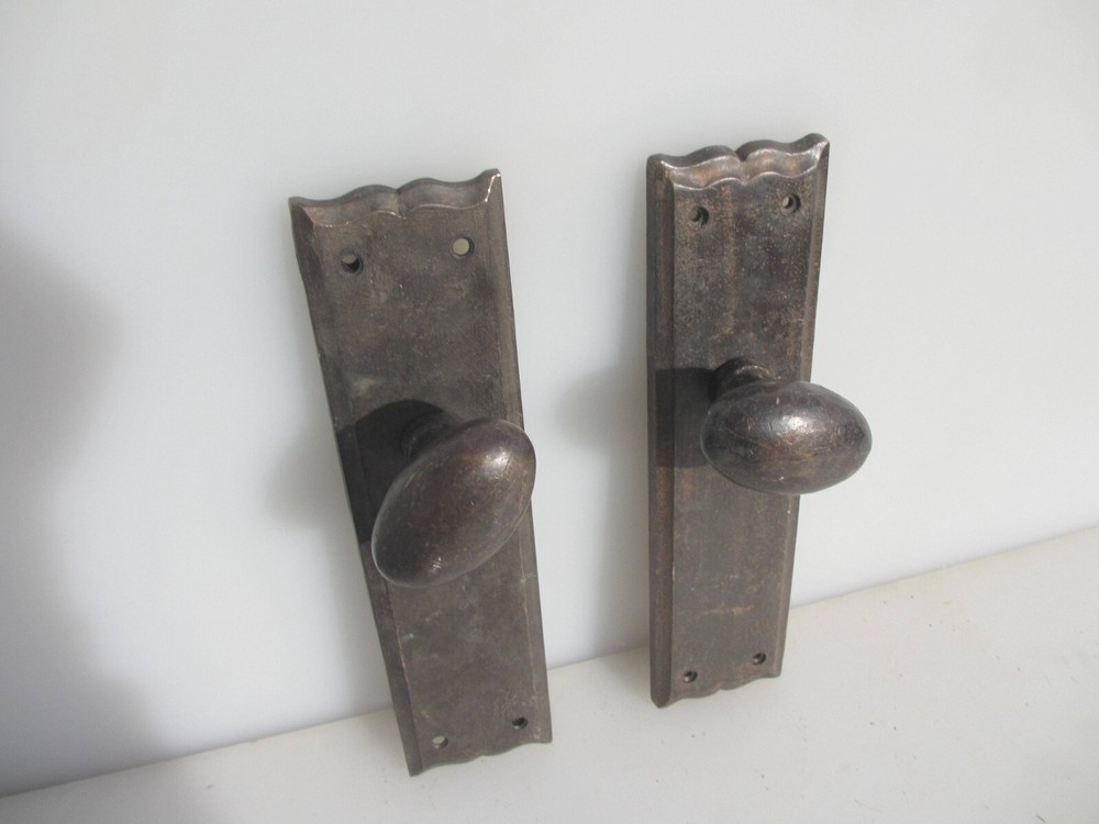 Brass Door Knobs Handles Pulls Old Plates Antique STYLE