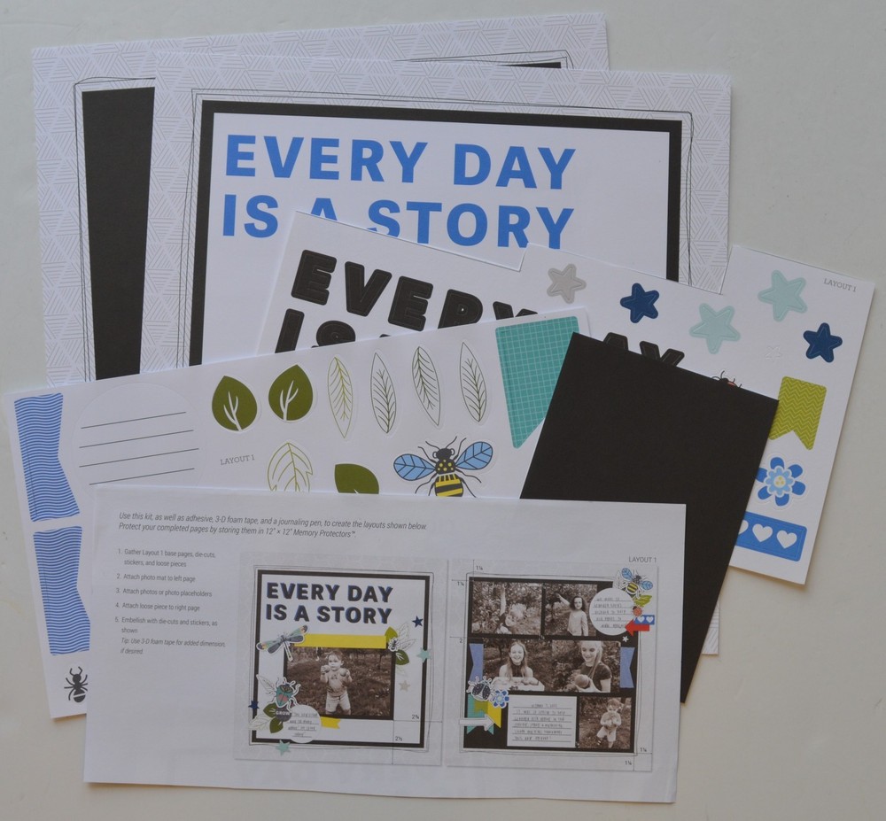 CTMH Scrapbooking Bundle “Cut Above Layout Kits” 10 Complete, 11 Partials