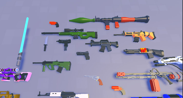 Weapons Pack | RPG & Simulator Roblox