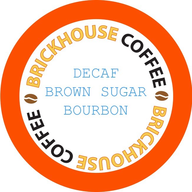 Brickhouse Single Serve Coffee (Decaf Brown Sugar Bourbon, 12 count)