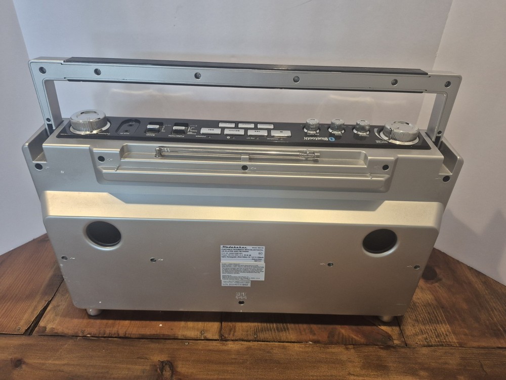 Studebaker ST2145 Master Blaster Bluetooth Boombox Radio