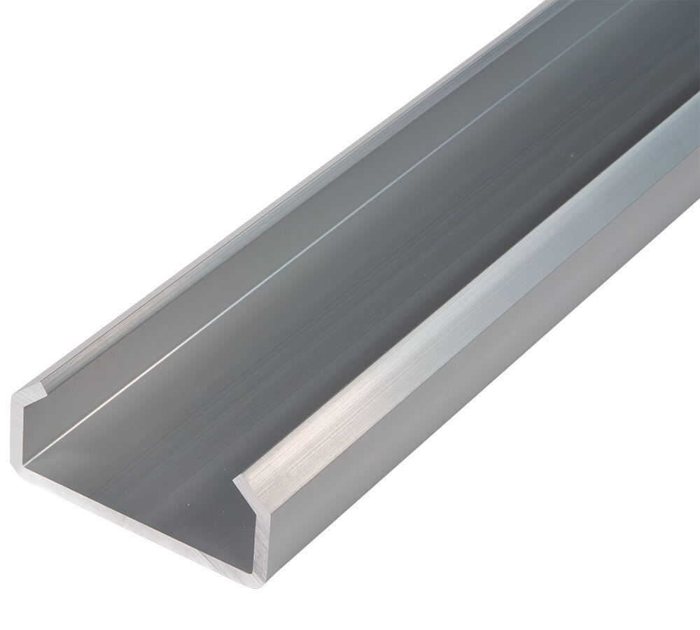 6' Aluminum C-Channel Sliding Winch Track