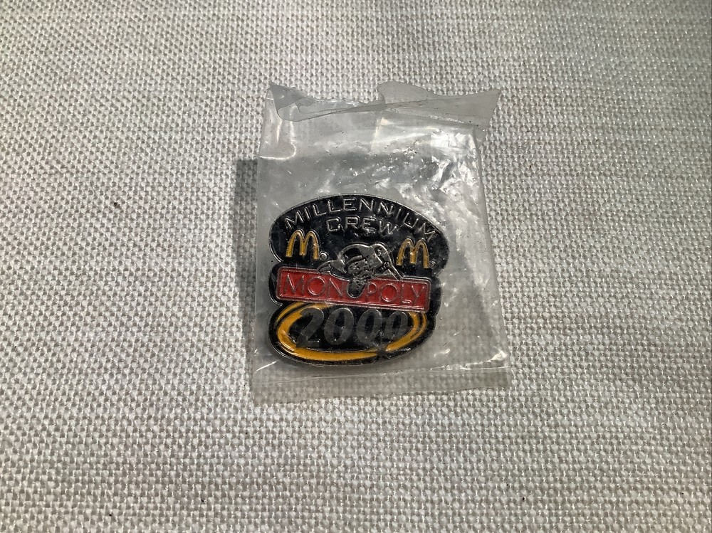 Monopoly Millennium Crew Pin 2000 Free Shipping