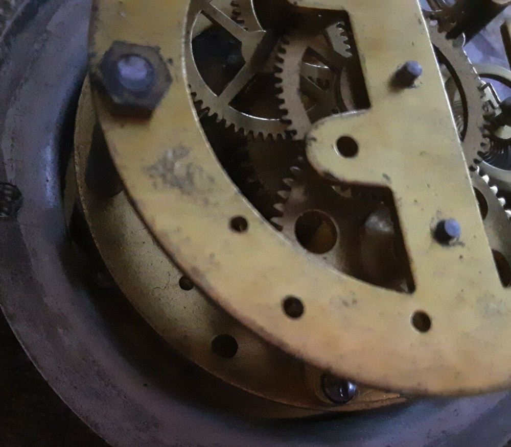 Vintage Chart Drive Timer Wind Up Motor Works!