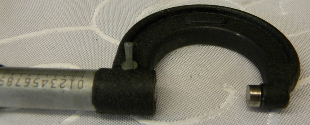 CENTRAL TOOLS 0-1" MICROMETER #6009