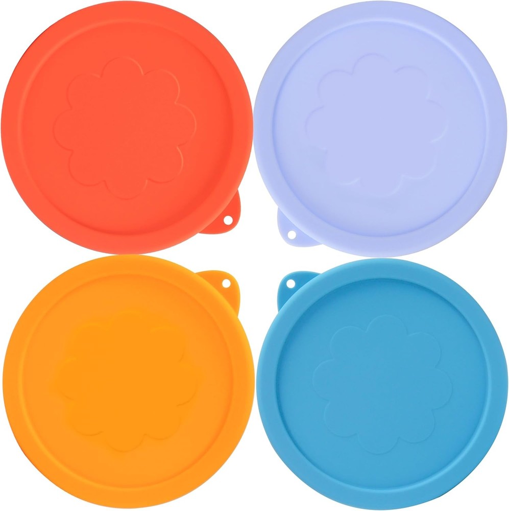 2 Cup Silicone Replacement Lids Storage Cover 2 - 4 Pack, 2 - 4 Pack