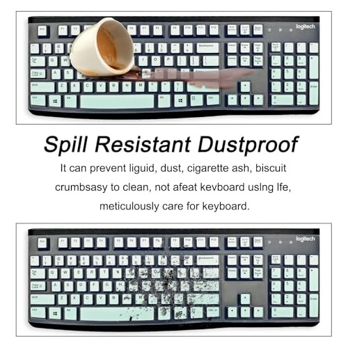Premium Ultra Thin Silicone Keyboard Protector,Compatible with (Mint Green)
