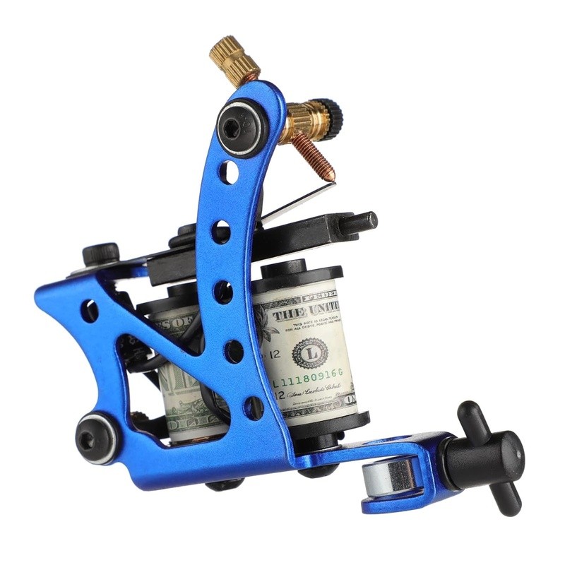 Complete Tattoo Machine Kit Power Supply Practice Ink Set Artists Beginners New