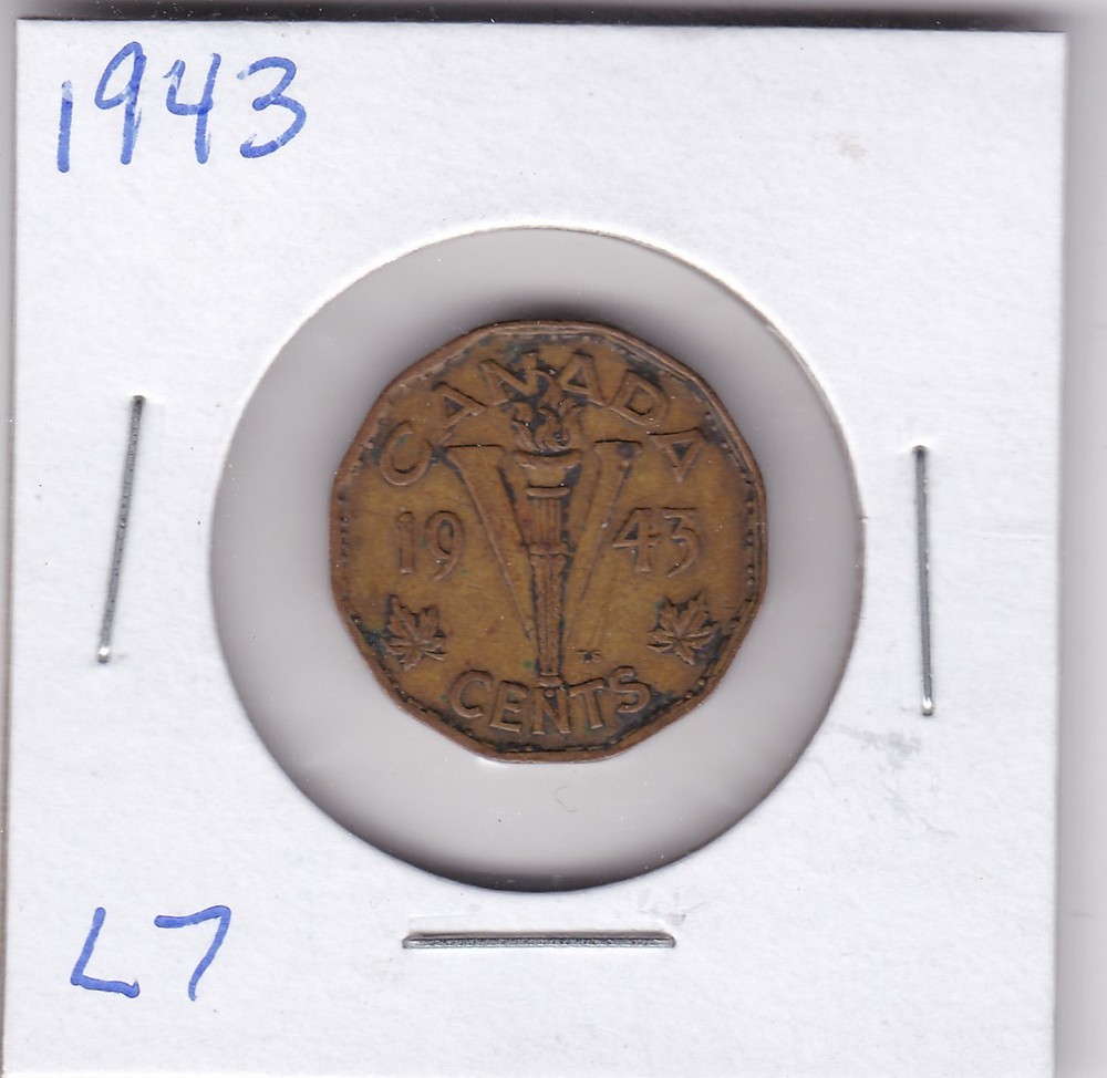1943 Canada 5 Cents L7