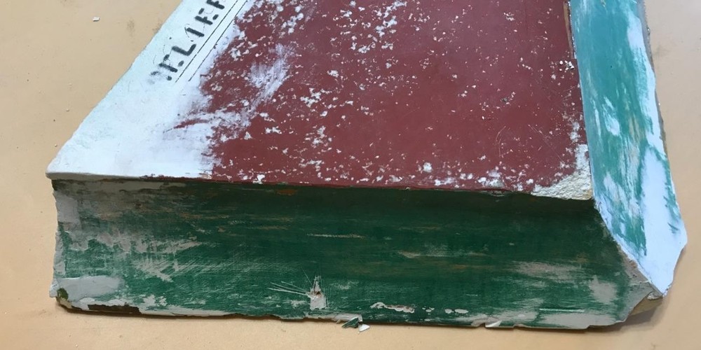 NASA Space Shuttle Challenger OV-099 Only Fit Check Tile, Forward Fuselage Lower