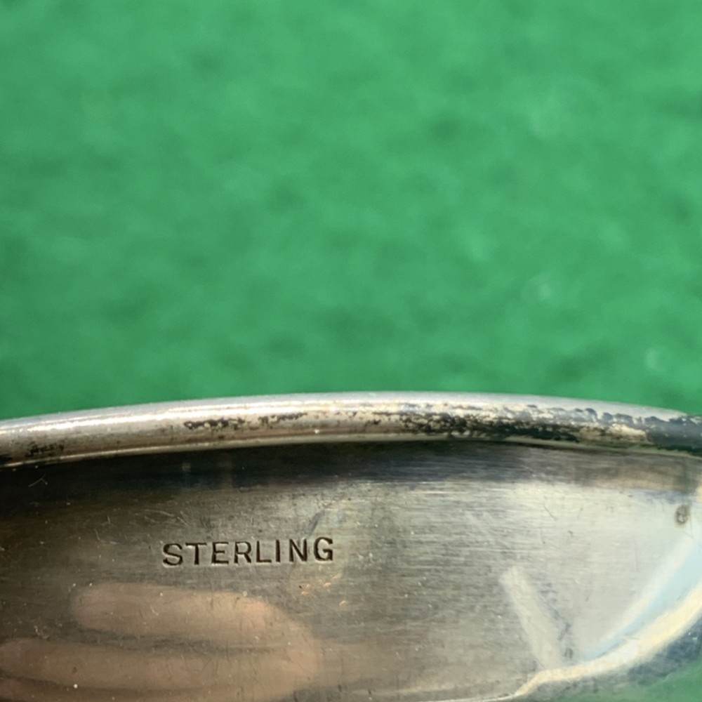 Sterling Silver Antique Pair Small Dishes Marked 'Sterling' .925