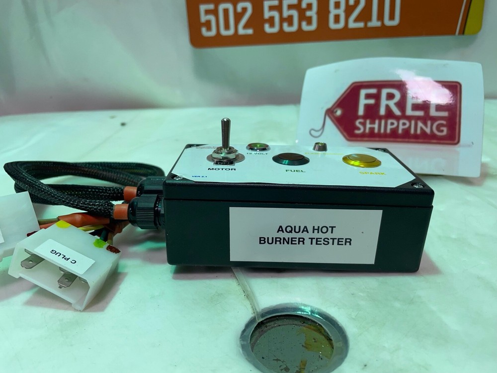 Webasto Aqua Hot Hydro Hot burner Test Box Ver 2.1