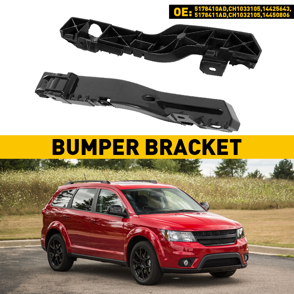 Bumper Bracket For Set 2009-2020 Journey Front Driver and Passenger Side