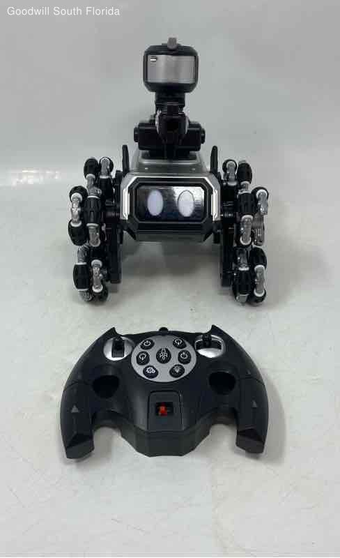 Robot Intelligent Silver Black Drifting Stunt Car With Controller Not Tested
