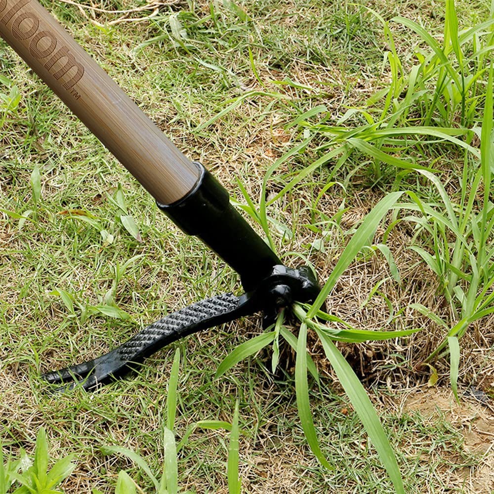 - Stand Up Weed Puller Tool with Long Handle - Remover Yard and Garden for Ea...