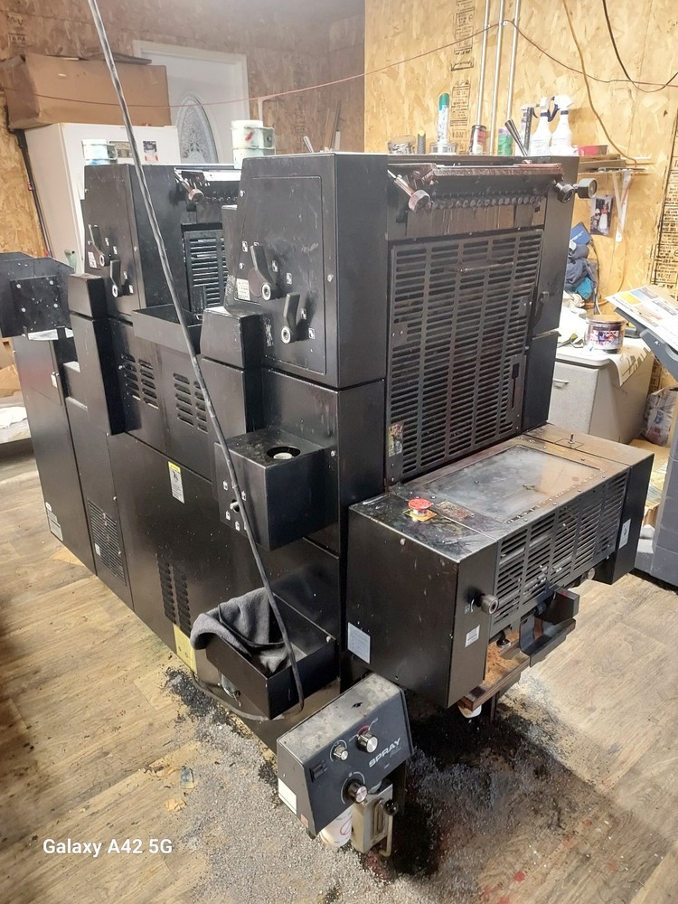 Ryobi 3985 Offset printing press
