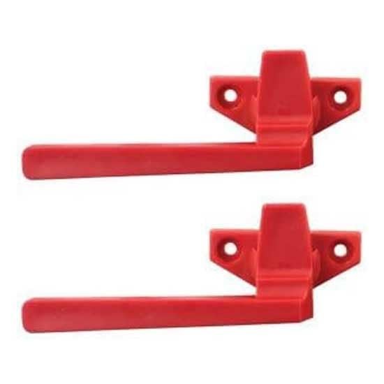 81925 Emergency Window Latch Set , Red