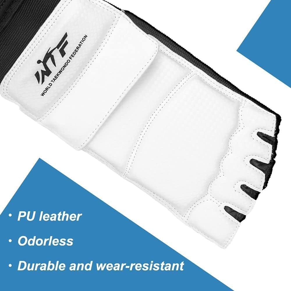 Synthetic Foot Protector for Martial Arts - Comfortable & Protective Fit