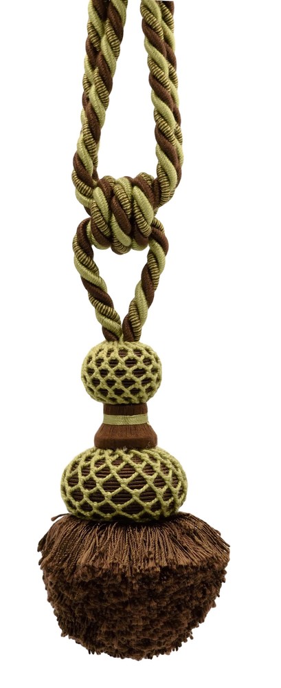 DÉCOPRO Tieback with Net, Color# CC02 - Lemon Brown [Sold Individually]
