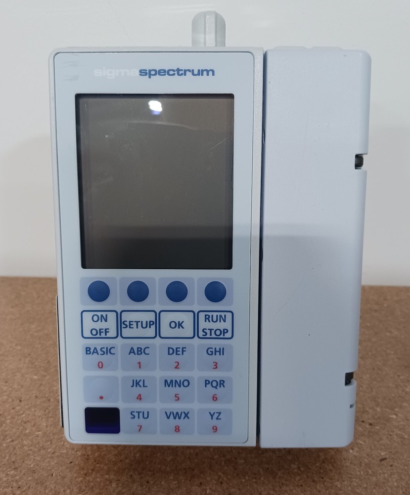 BAXTER SIGMA SPECTRUM PUMP SOFTWARE VERSION 6.05.13  w/b/g BATTERY