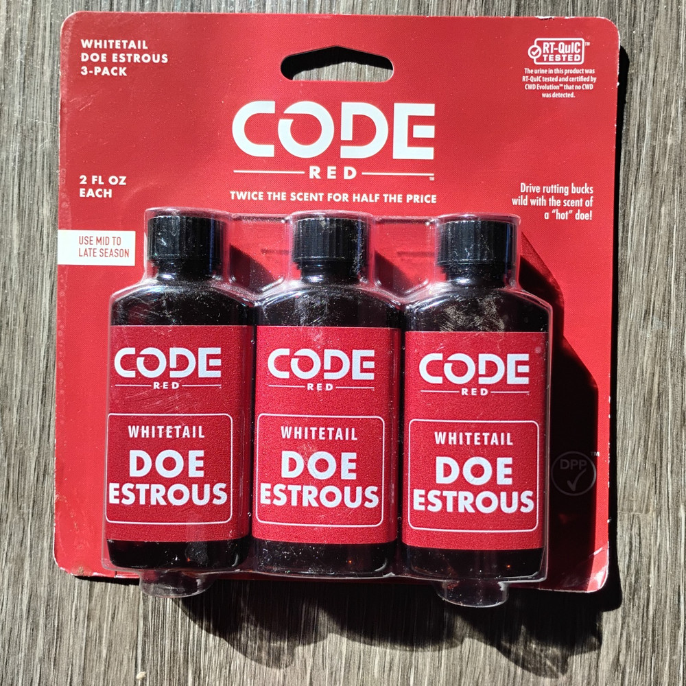 Code Blue Whitetail Doe Estrous Triple Pack , 2 oz