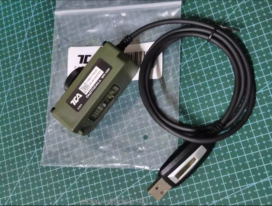 TCA PRC-152A Program Line Programming USB Cable Jack for Upgraded 15W Radio