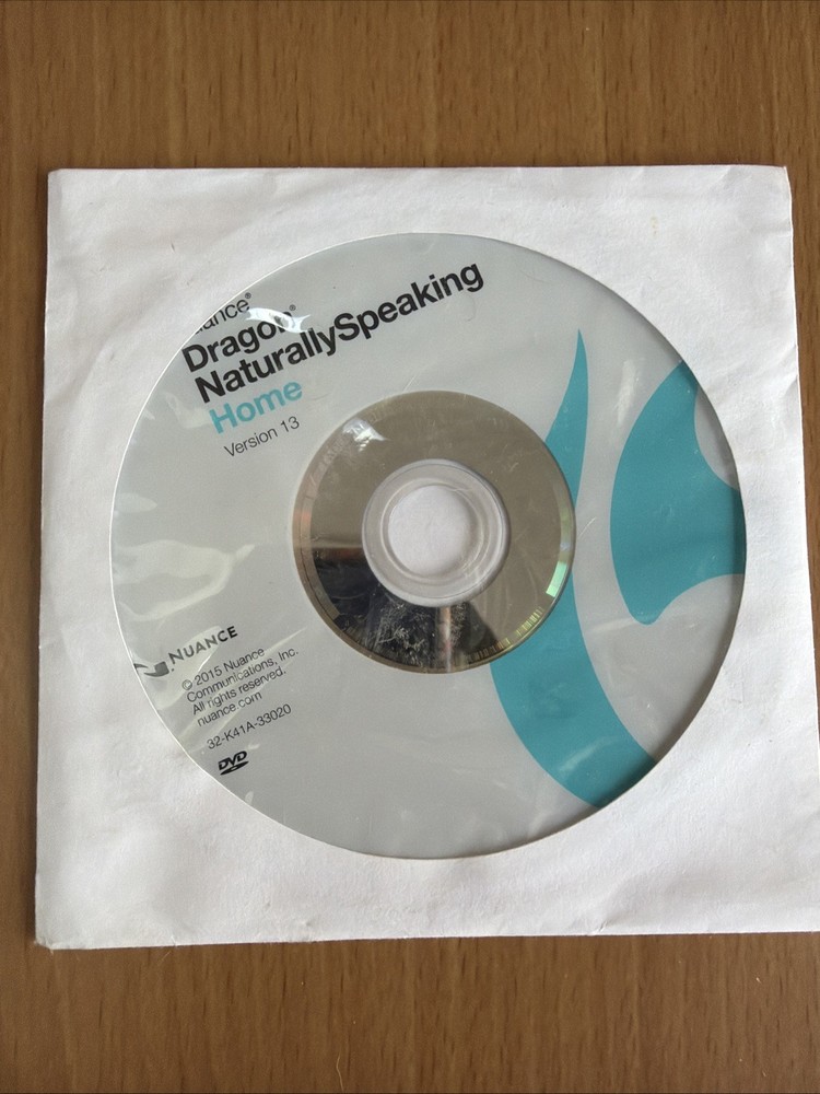 Dragon Naturally speaking. CD