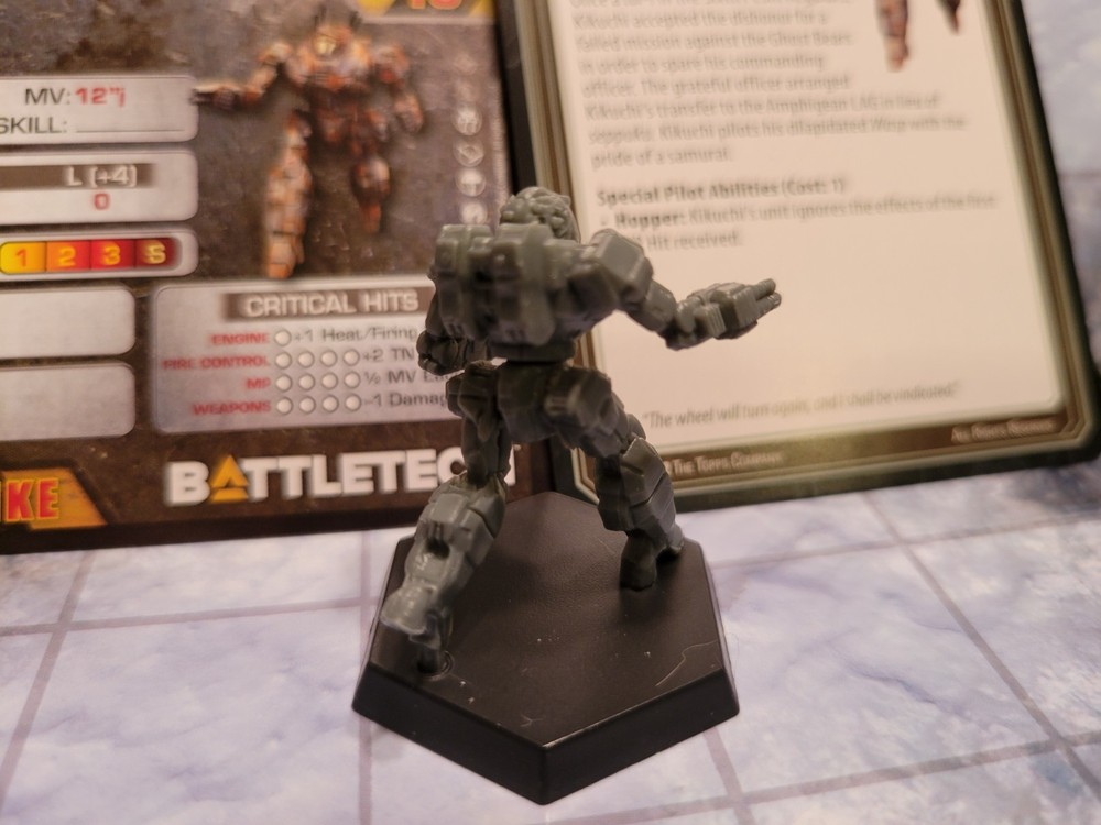 Battletech Wasp Mech + Pilot Cards - Alpha Strike Box Set