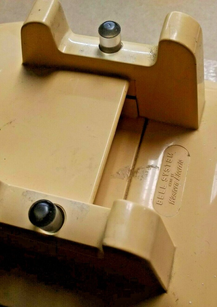 Western Electric ITT Cortelco Bell System External Hookswitch Plunger Button NOS