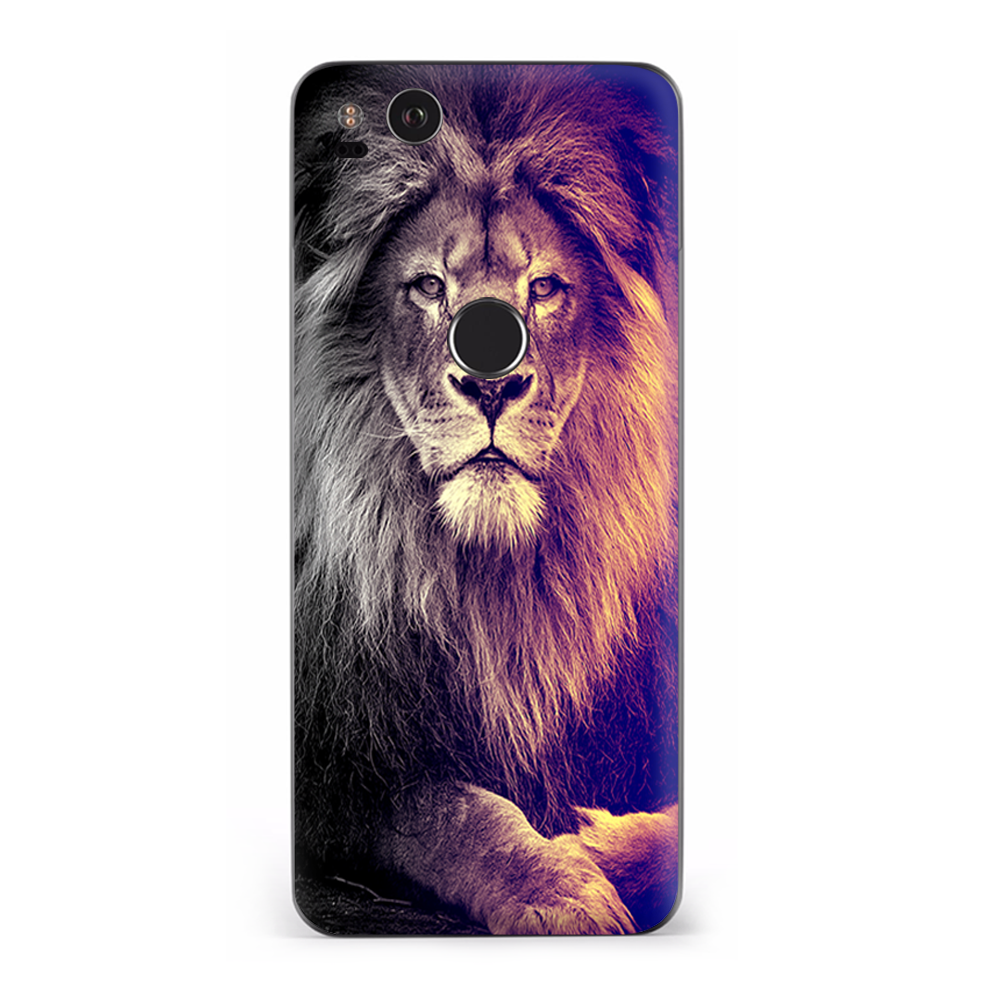 Google Pixel 2 Skins Decal Wrap Proud Lion