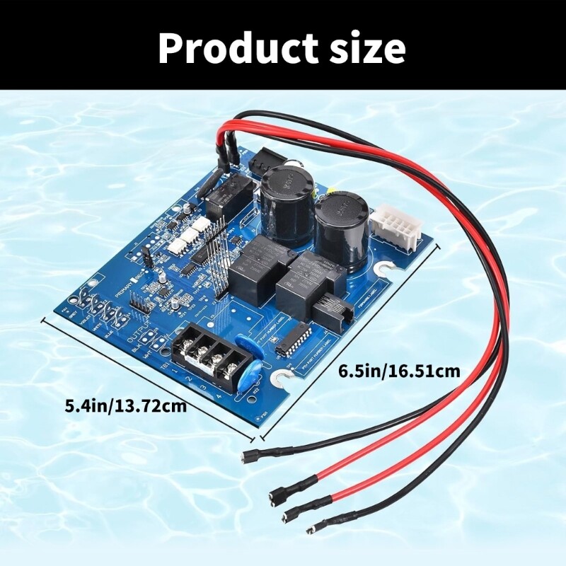 Pool Chlorinator Part Plastic Circuit Board Plastic Texture for Salt Systems