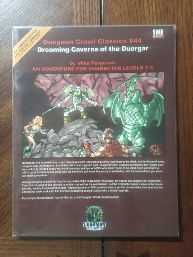 dungeon crawl classics #44 and #45
