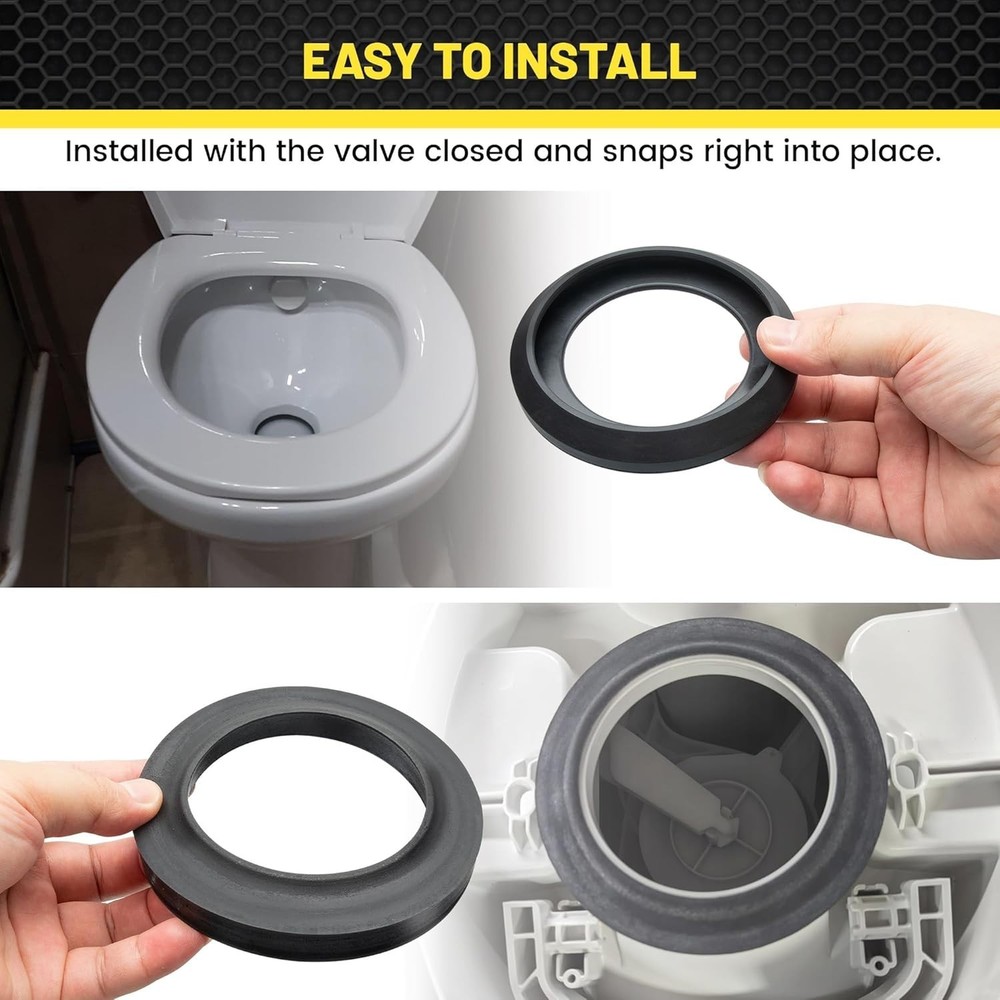 Oyviny 34120 Waste Ball Seal Kit for Thetford Style plus & Style II, RV Toilet