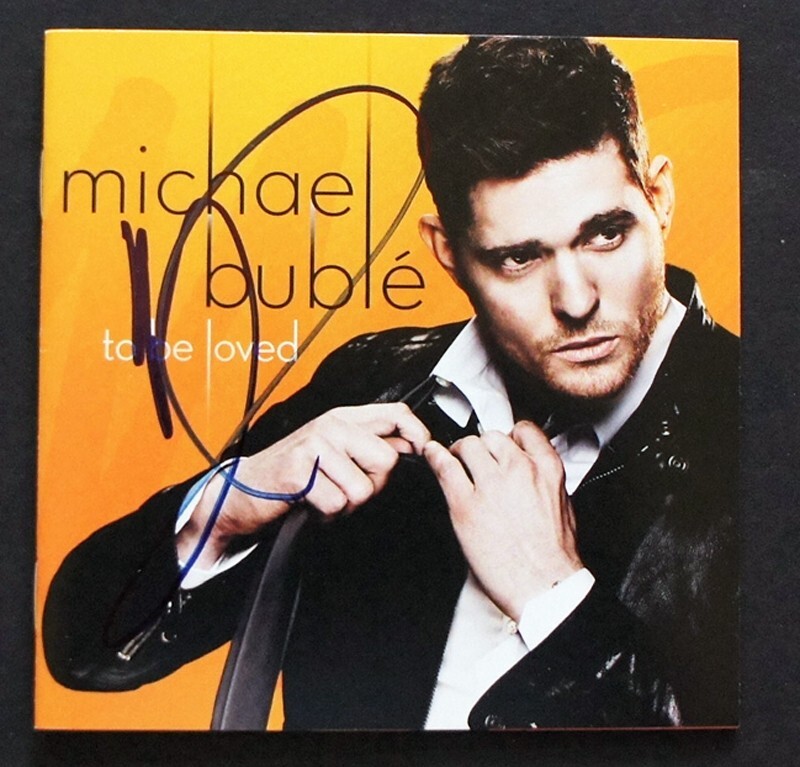 MICHAEL BUBLE SIGNED CD - To Be Loved - Brand new!