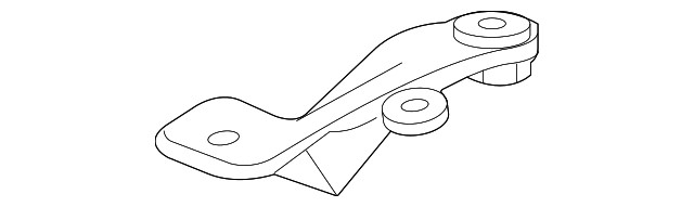 Genuine GM Passenger Side Radiator Upper Bracket 23310044