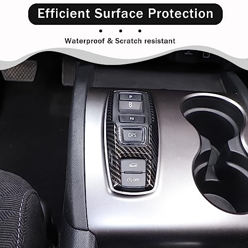 Gear Shift Button Frame Trim for Honda Pilot 2016-2022/ Carbon Fiber Pattern