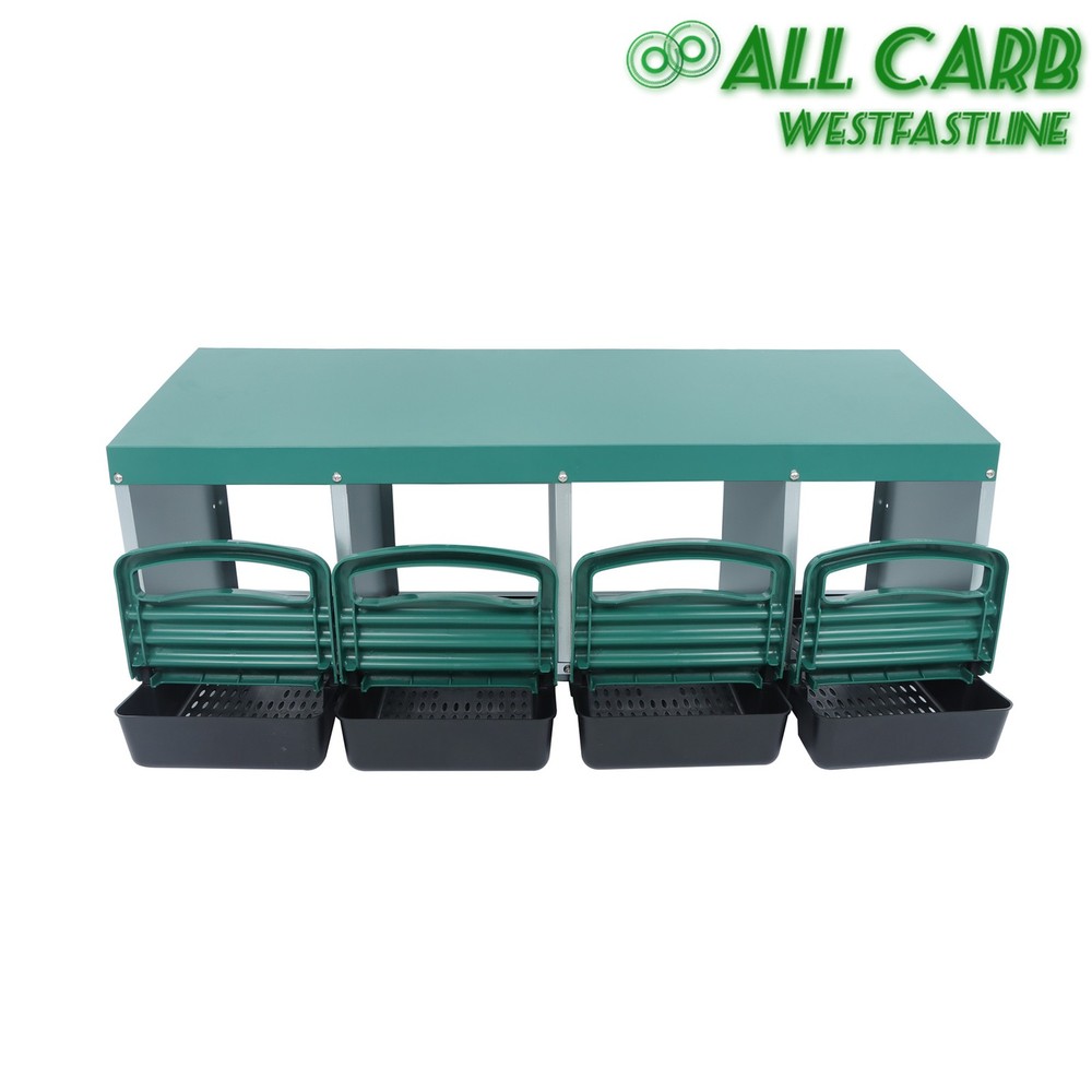 4/6 Compartment Nesting Boxes Chicken Egg Laying Nest Box For Chickens Hens