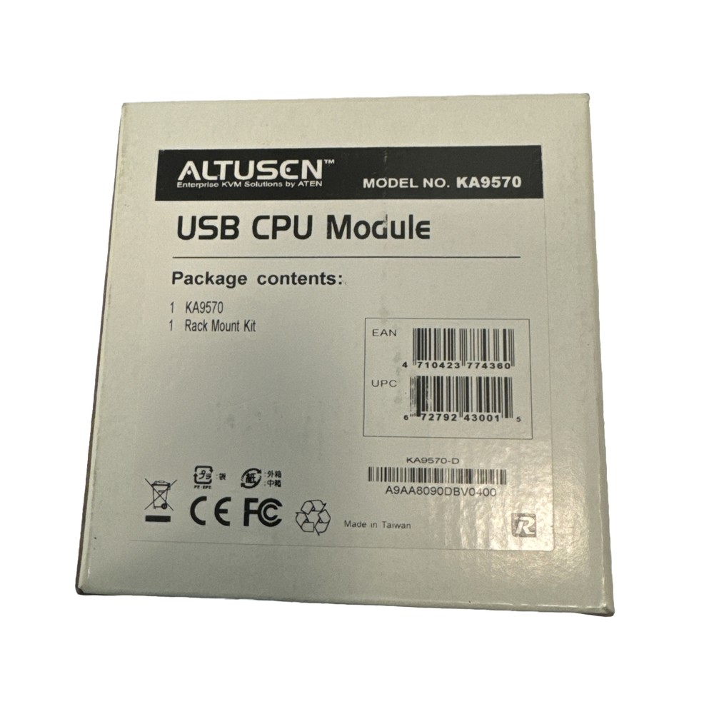 Altusen KVM Switch USB cable module model:KA9570