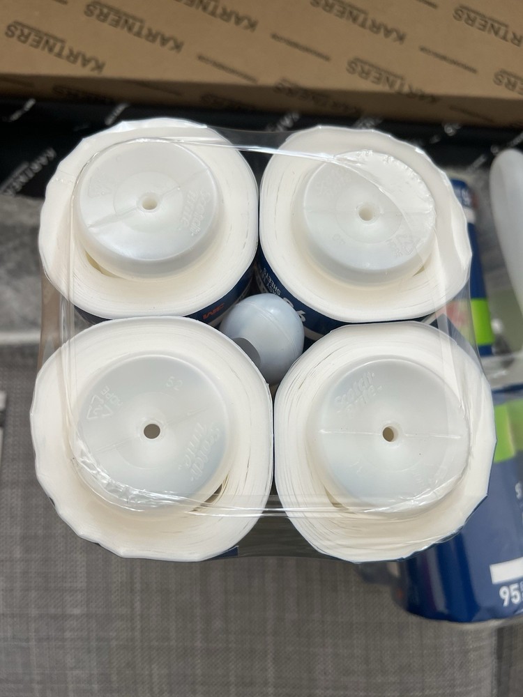 Scotch Brite 3M 50% Sticker Lint Roller 95 sheets per pack. 10 pack total