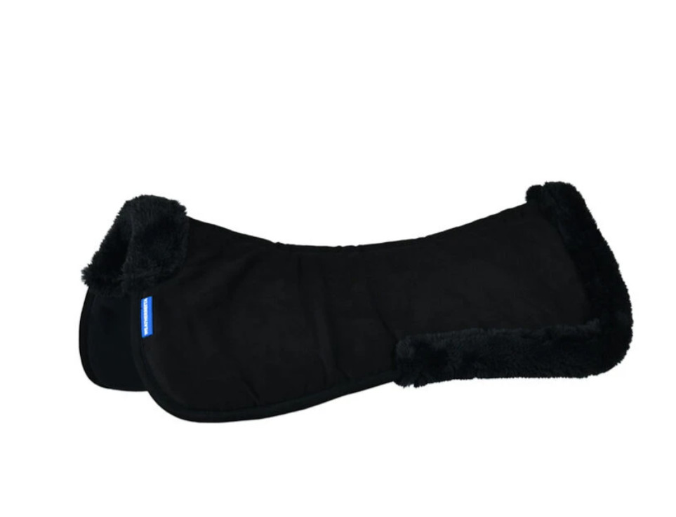 Memory Foam Comfort Fleece Edged Half Pad