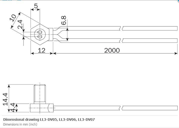 SICK LL3-DV05 Proximity system ,New #