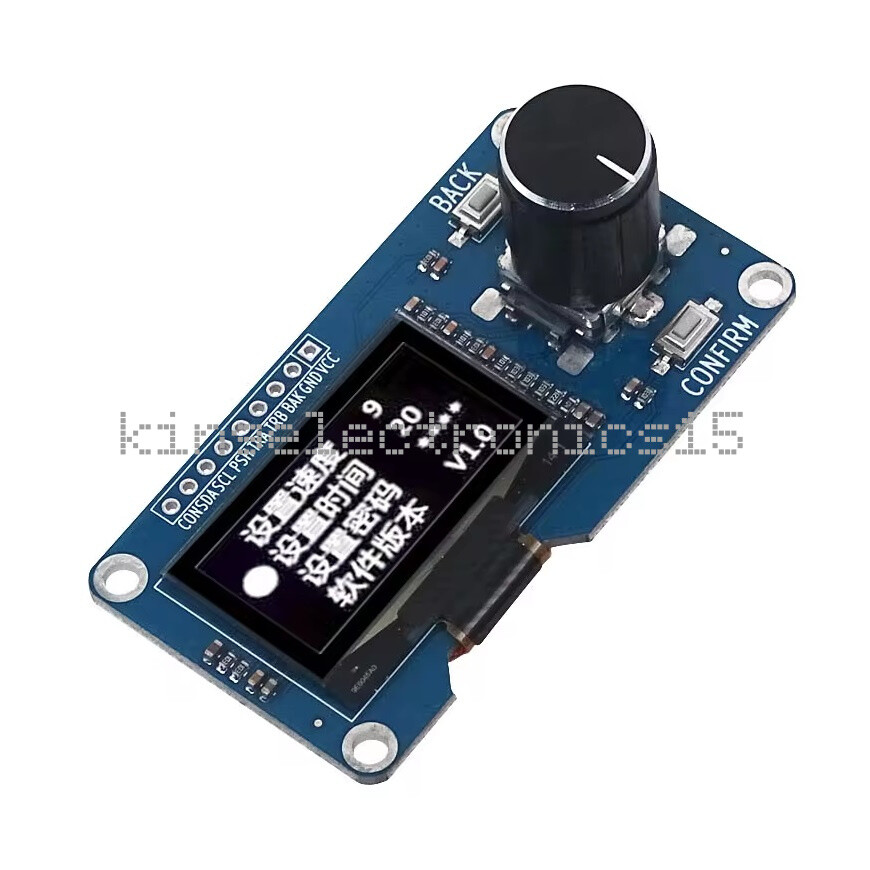 1.3 Inch OLED Display Screen With EC11 Rotary Encoder Module IIC Interface
